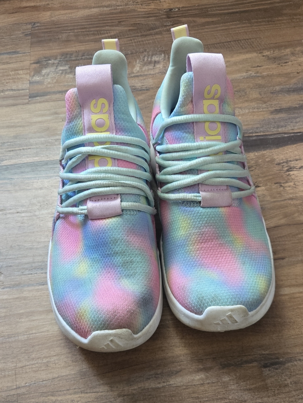 Kids Multicolor Tie-Dye Athletic Sneakers - Pastel